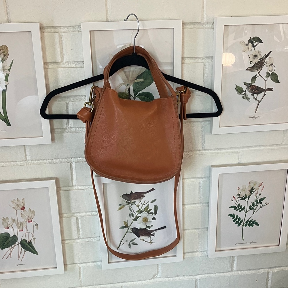 Madewell Tan Leather Shoulder Bag